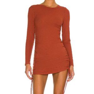 BB Dakota by Steve Madden 1 Crush Knit Dress in Cognac: NWT, Size Medium